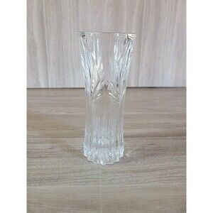 Princess House Royal Highlights Vase – 24% Lead Crystal Cut Glass, 6.5" Vintage